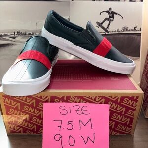 Vans Classic Slip On W sz 7.5 Men’s 9.0 Woman